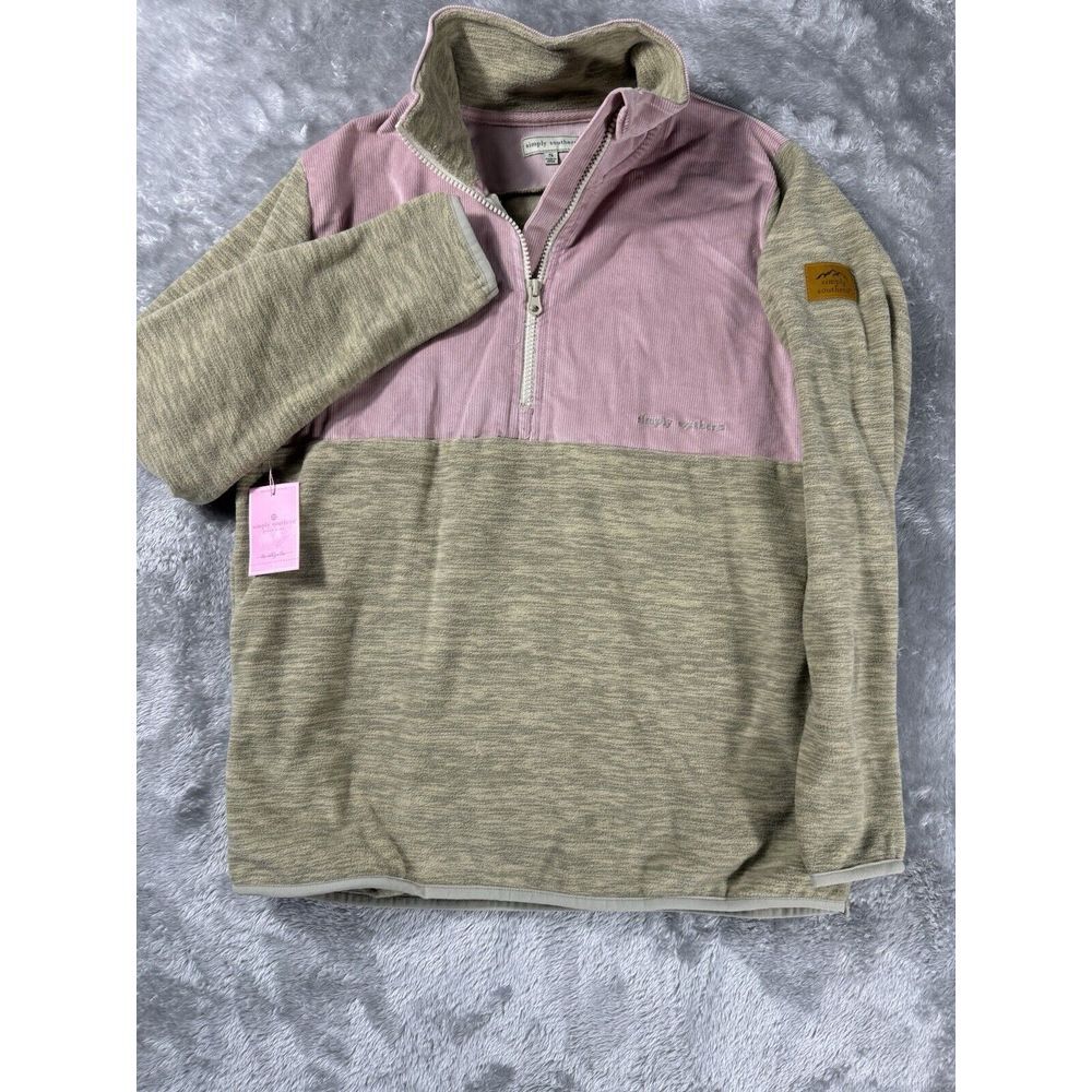 Simply Southern Pink and Gray Women's Vest